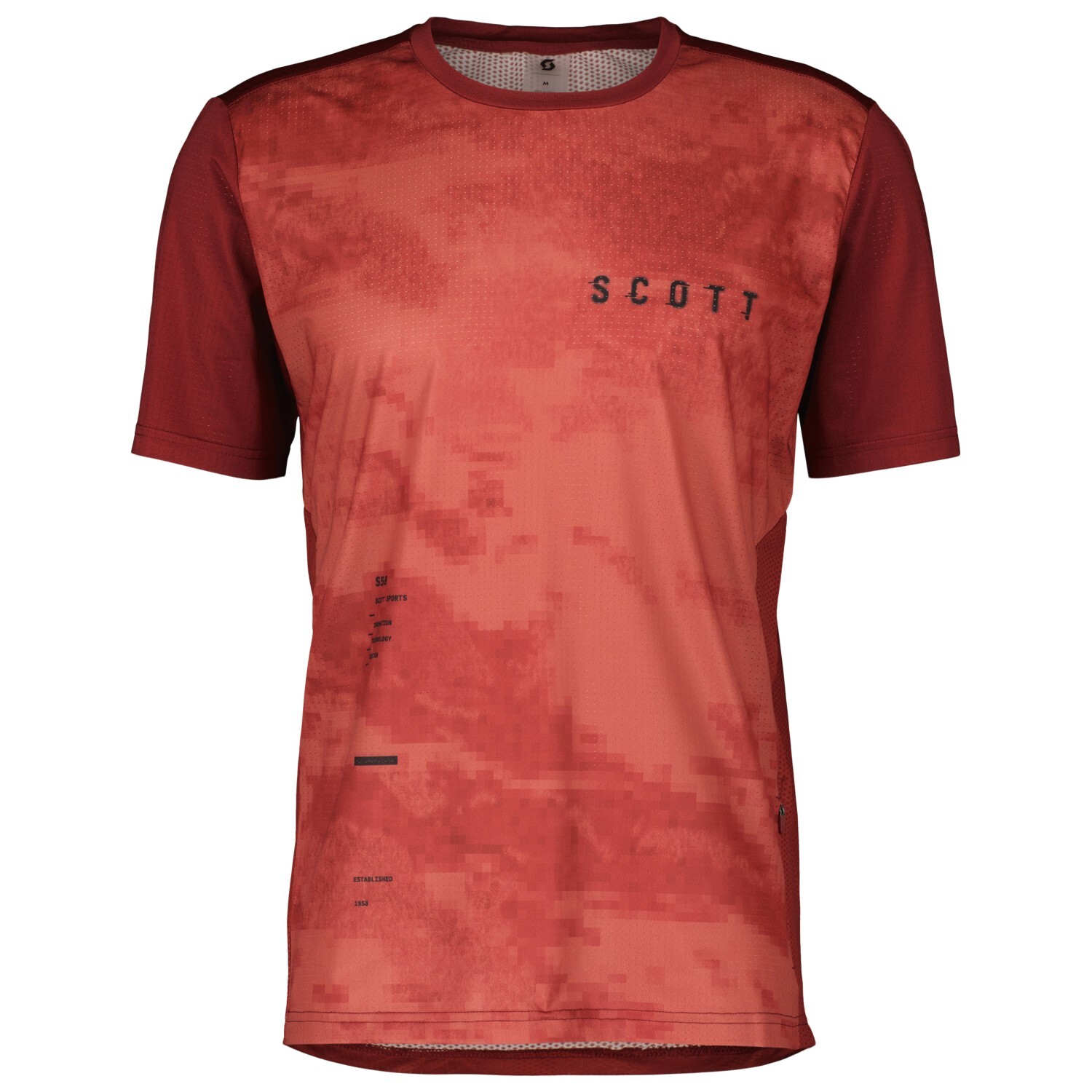 

Велосипедный трикотаж Scott Trail Vertic S/S, цвет Wood Red/Dusk Red