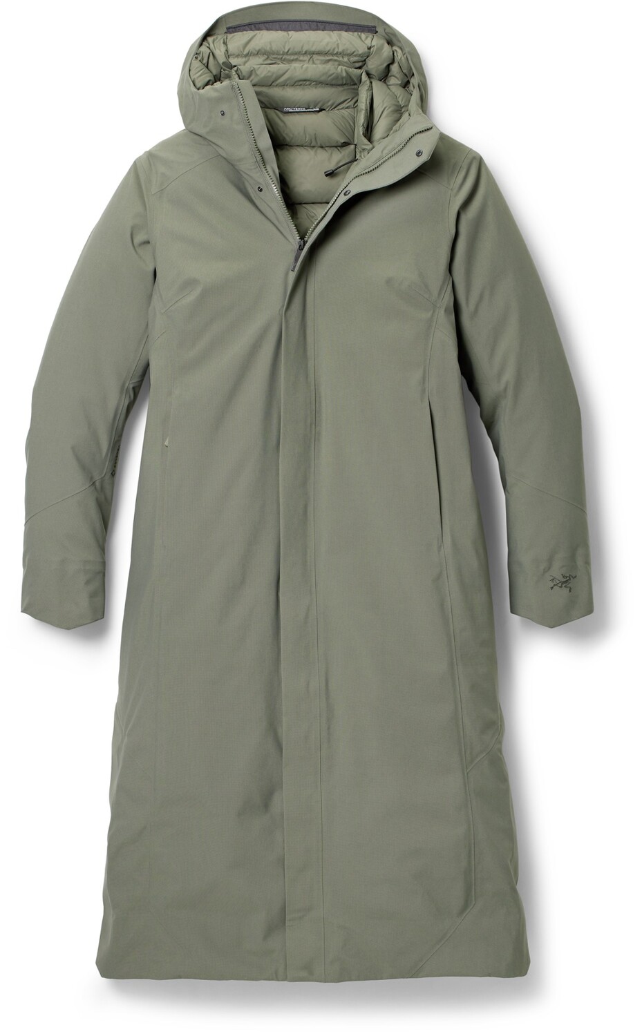 

Длинная пуховая парка Patera - женская Arc'teryx, хаки