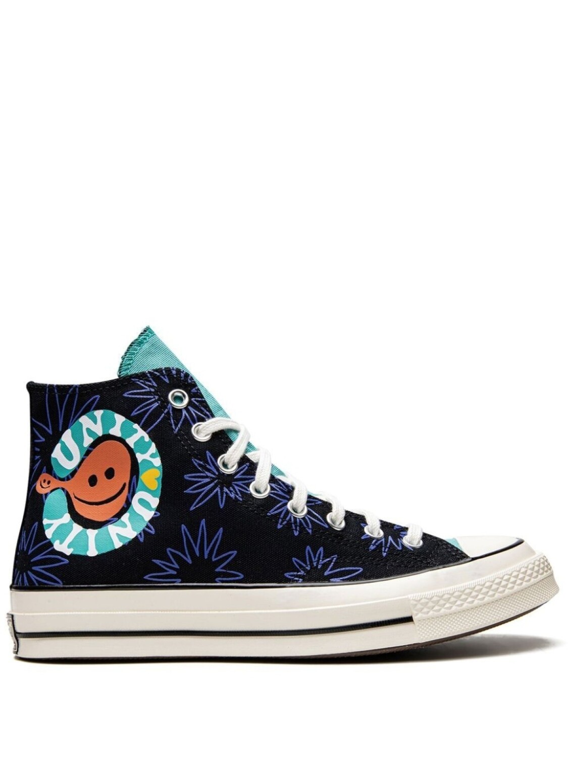 

Кеды Chuck 70 High Sunny Floral Converse, черный