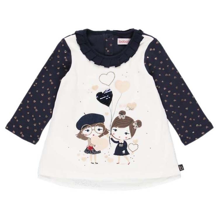 

Платье Boboli Knit Combined, черный