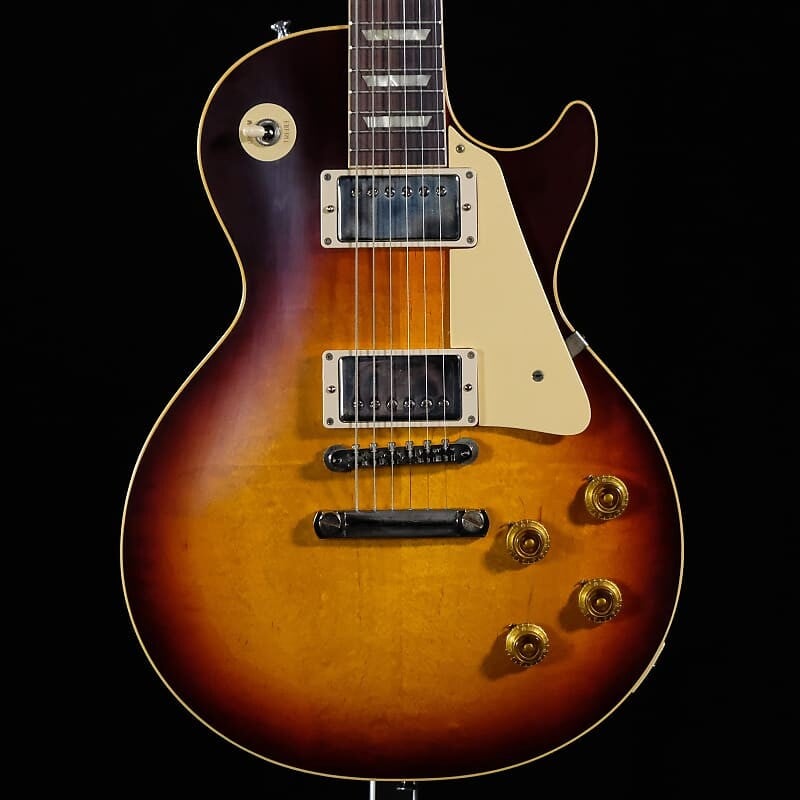 

Электрогитара Gibson Custom 1958 Les Paul Standard Reissue VOS Electric Guitar - Bourbon Burst