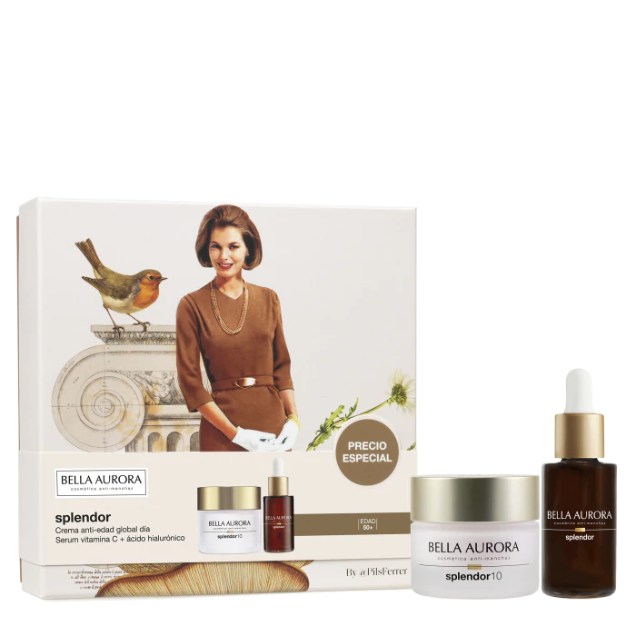

Набор косметики Pack Splendor Crema de Dia + Serum Bella Aurora, Set 2 productos