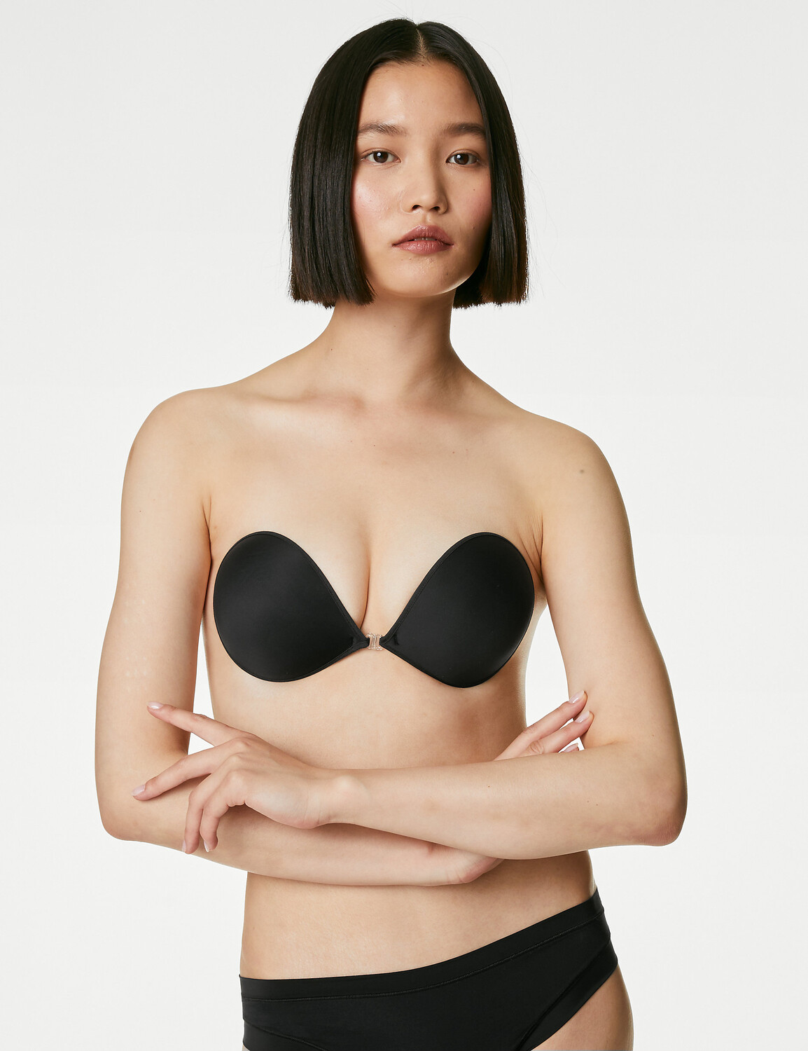 

Бюстгальтер без бретелек Marks & Spencer, черный