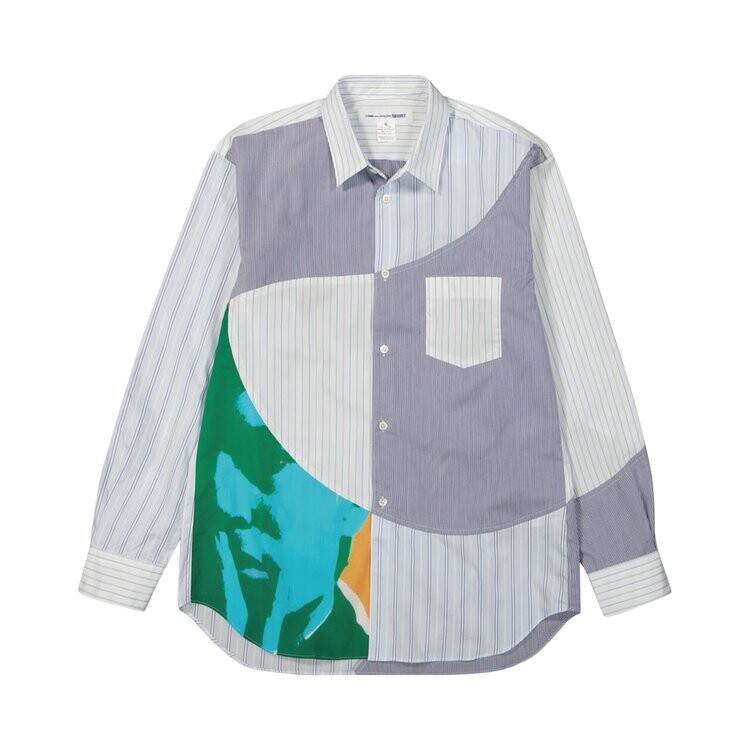 

Рубашка Comme Des Garçons Comme des Garçons SHIRT Andy Warhol Graphic Shirt, белый, Серый