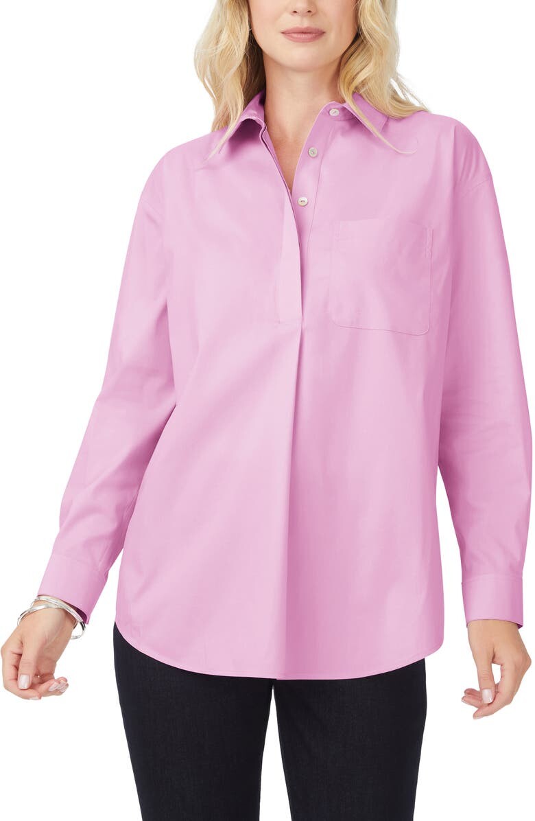

Топ-туника Lacey Non-Iron Popover FOXCROFT