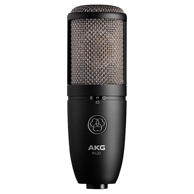 

Конденсаторный микрофон AKG P420 Perception 420 Multi-Pattern Large-Diapraghm Condenser Microphone