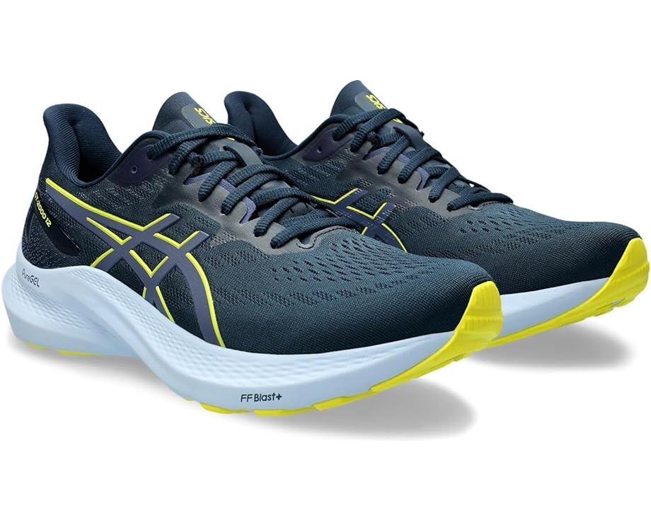 

Кроссовки ASICS GT-2000 12, цвет French Blue/Bright Yellow