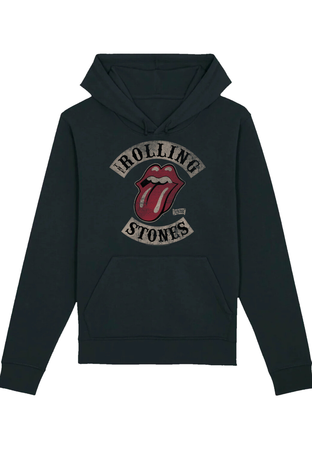 

Свитер F4NT4STIC Unisex Hoodie The Rolling Stones Tour '78, черный