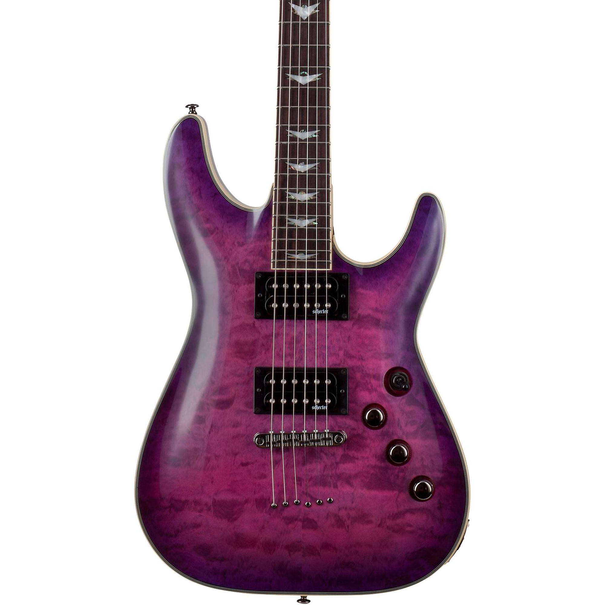 цена Schecter Guitar Research Omen Extreme-6 Электрогитара Электрическая Пурпурный
