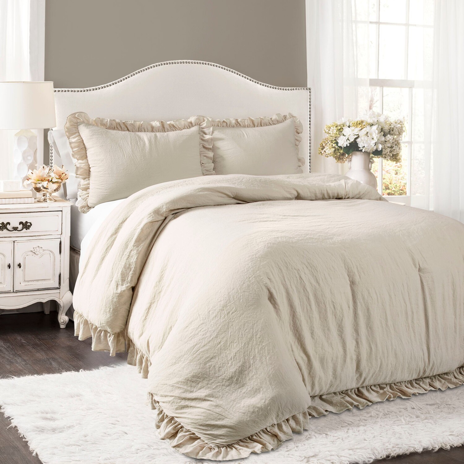 

Набор одеял Reyna из пшеницы, 3 предмета Cal King Lush Decor, цвет Wheat