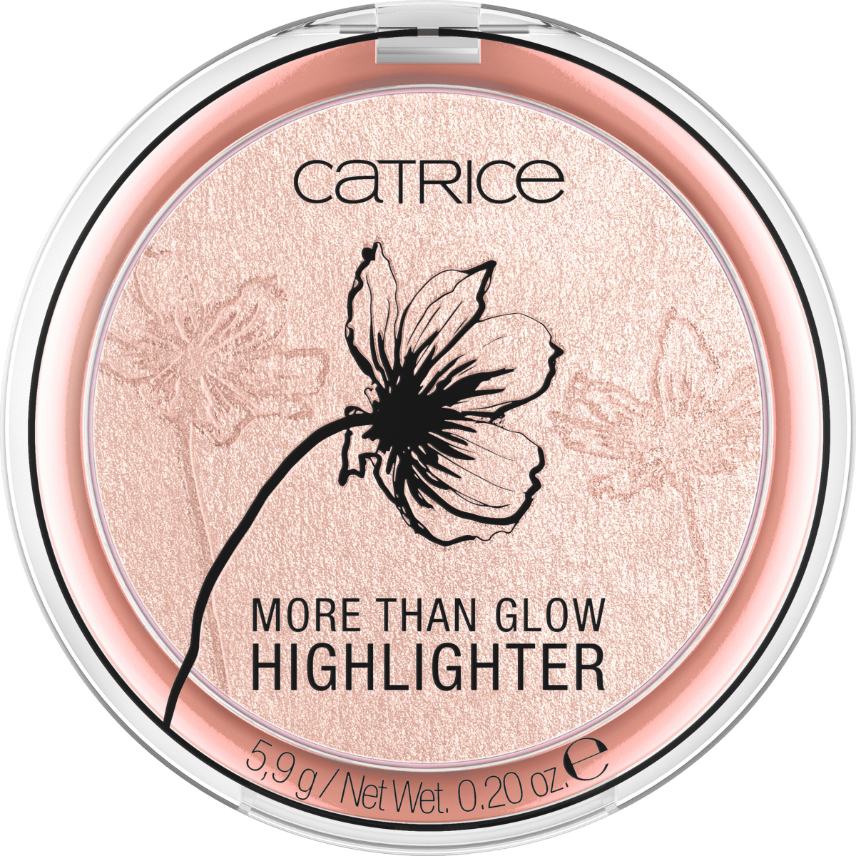 хайлайтер для лица catrice more than glow highlighter тон 020 supreme rose beam Хайлайтер More Than Glow 020 Supreme Rose Beam 5,9 г Catrice