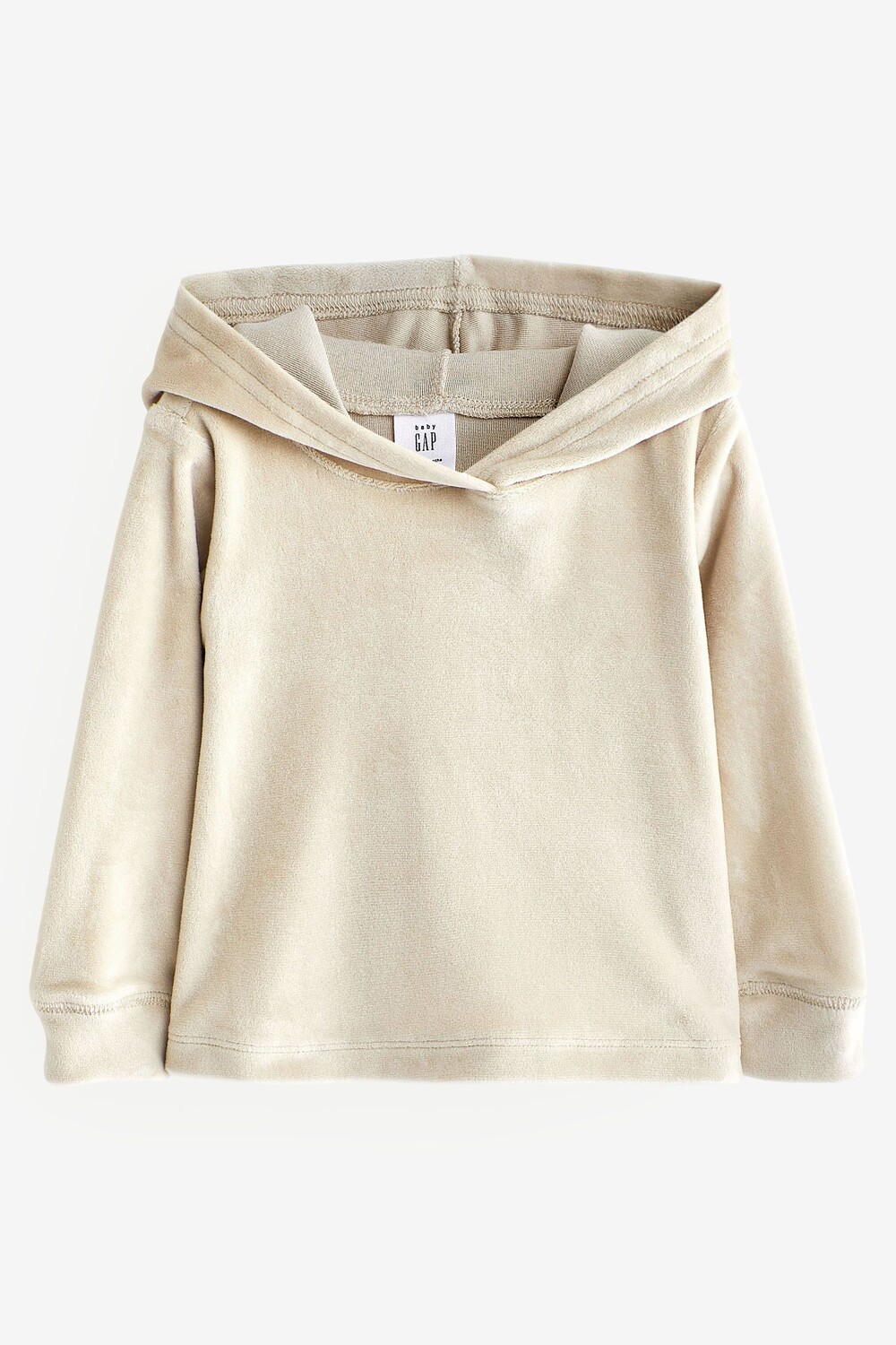 

Велюровая толстовка Gap, бежевый
