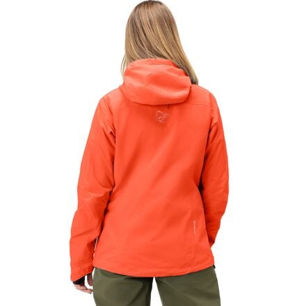 Утепленная куртка Lofoten GORE-TEX женская Norrona, цвет Orange Alert пазл enjoy 1000 деталей млечный путь над лофотенскими островами норвегия