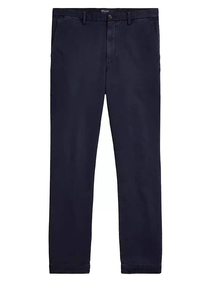 

Брюки-стретч с плоской передней частью Polo Ralph Lauren, цвет aviator navy