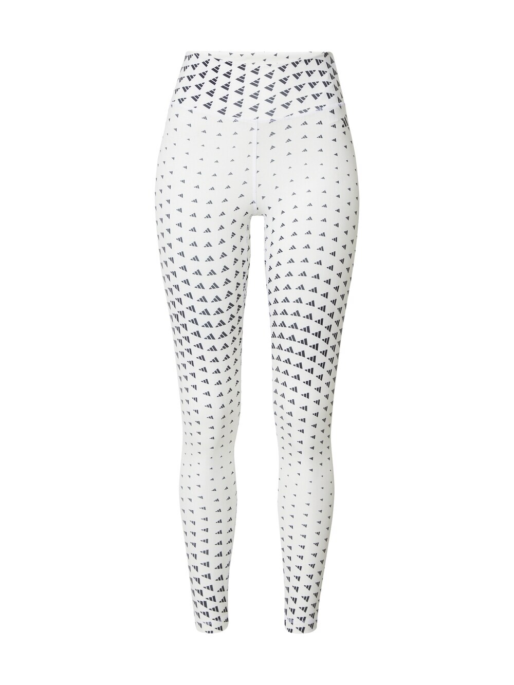 

Узкие тренировочные брюки Adidas Train Essentials Brand Love High-Waisted, белый