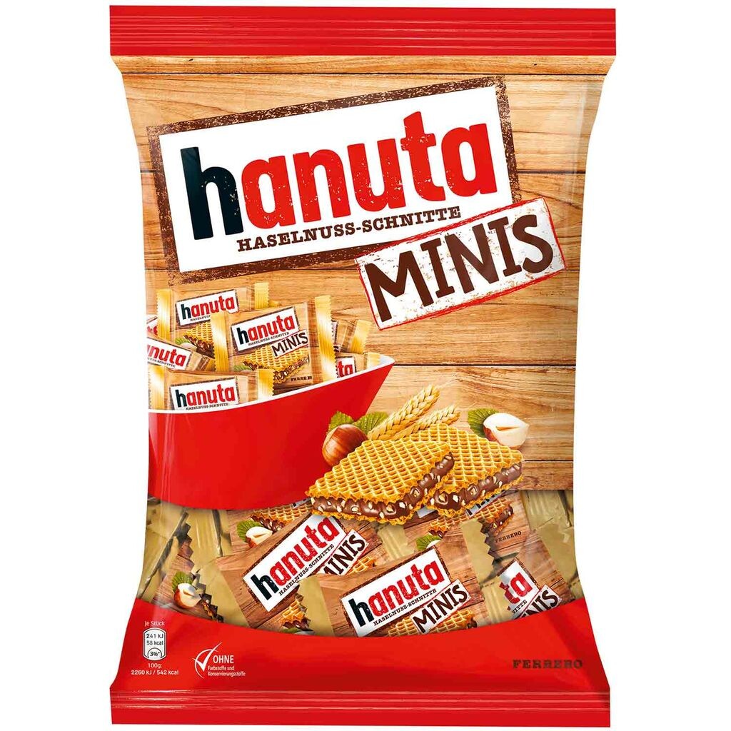 

Ханута минис (1 упаковка по 200 г) Ferrero