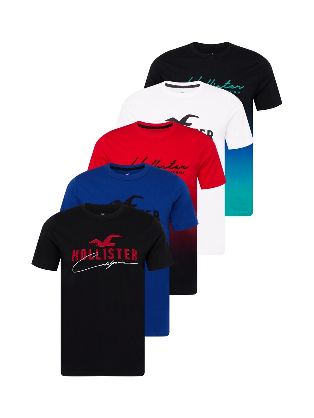 

Футболка Hollister, смешанные цвета