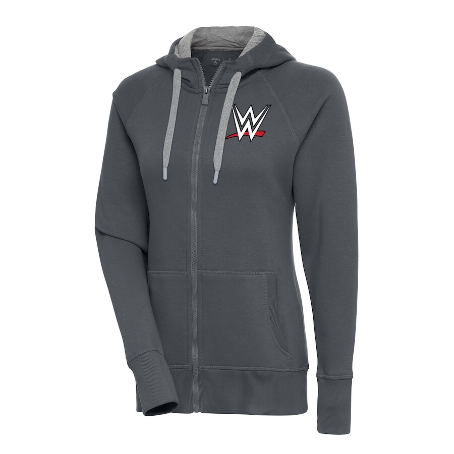 

Толстовка на молнии Antigua Wwe Merchandise, угольный