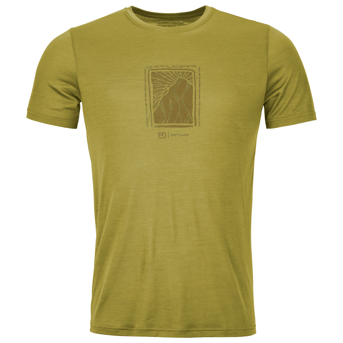 Рубашка из мериноса Ortovox 120 Cool Tec Mountain Cut T Shirt, цвет Sweet Alison