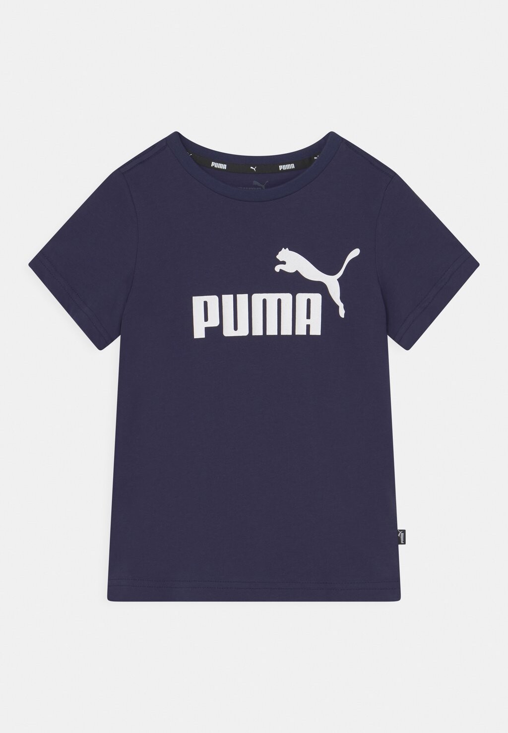 

Футболка с принтом Logo Tee Unisex Puma, цвет peacoat