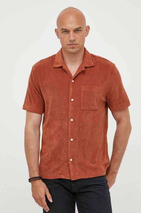 Рубашка Gap, коричневый
