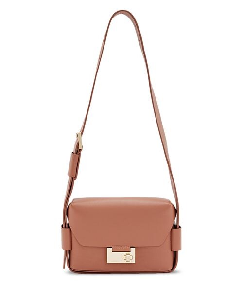 

Кожаная сумка через плечо Frankie 3-в-1 ALLSAINTS, цвет Black
