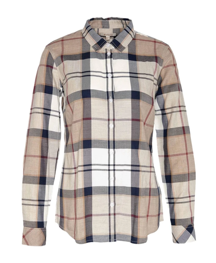

Рубашка в бретонском стиле Barbour, бежевый