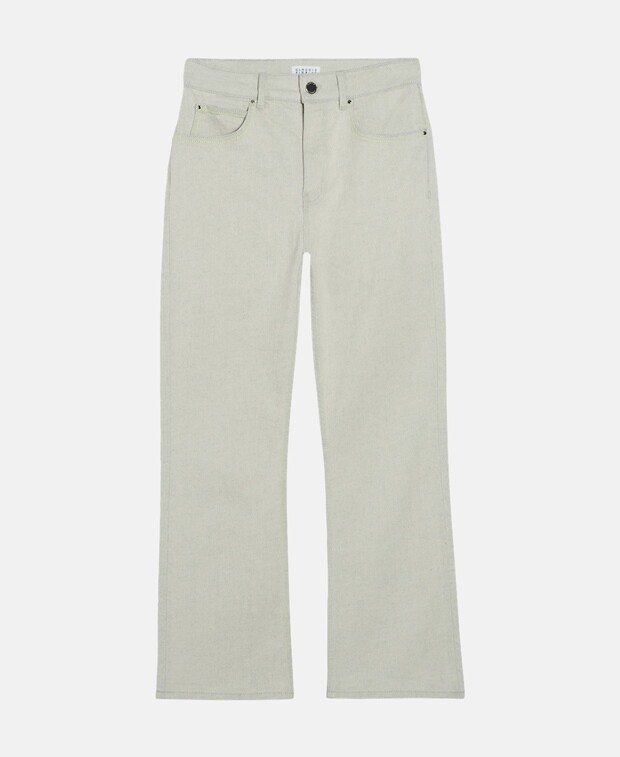 

Джинсы узкого кроя Claudie Pierlot, экрю