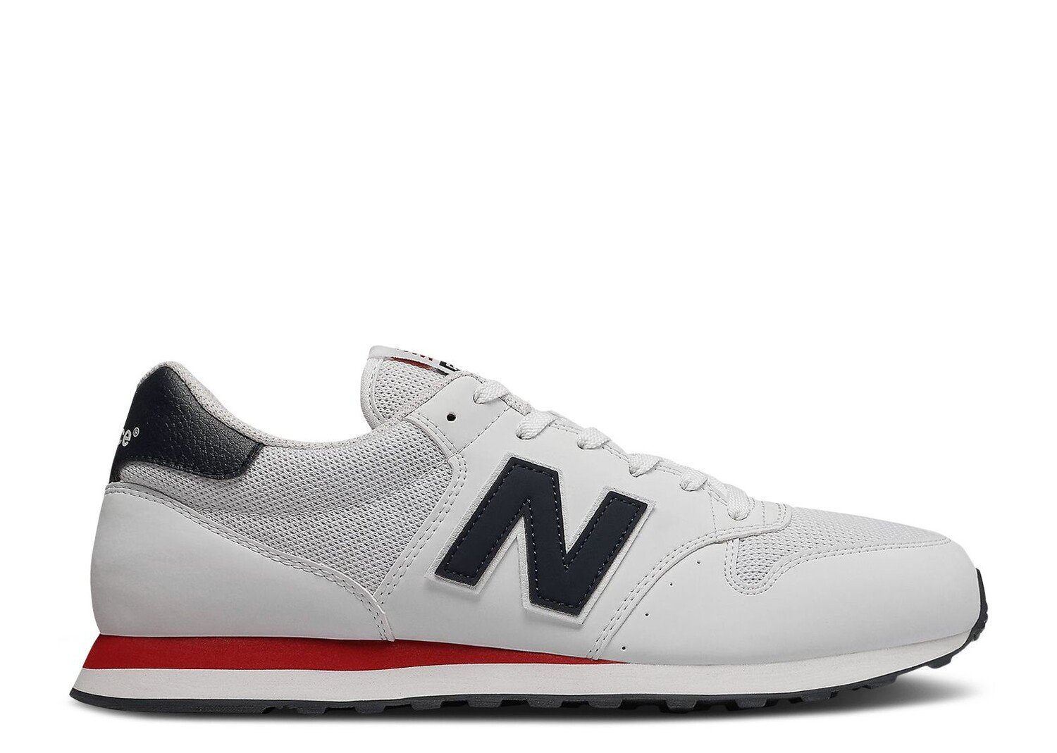 

Кроссовки New Balance 500 'White Navy Red', белый