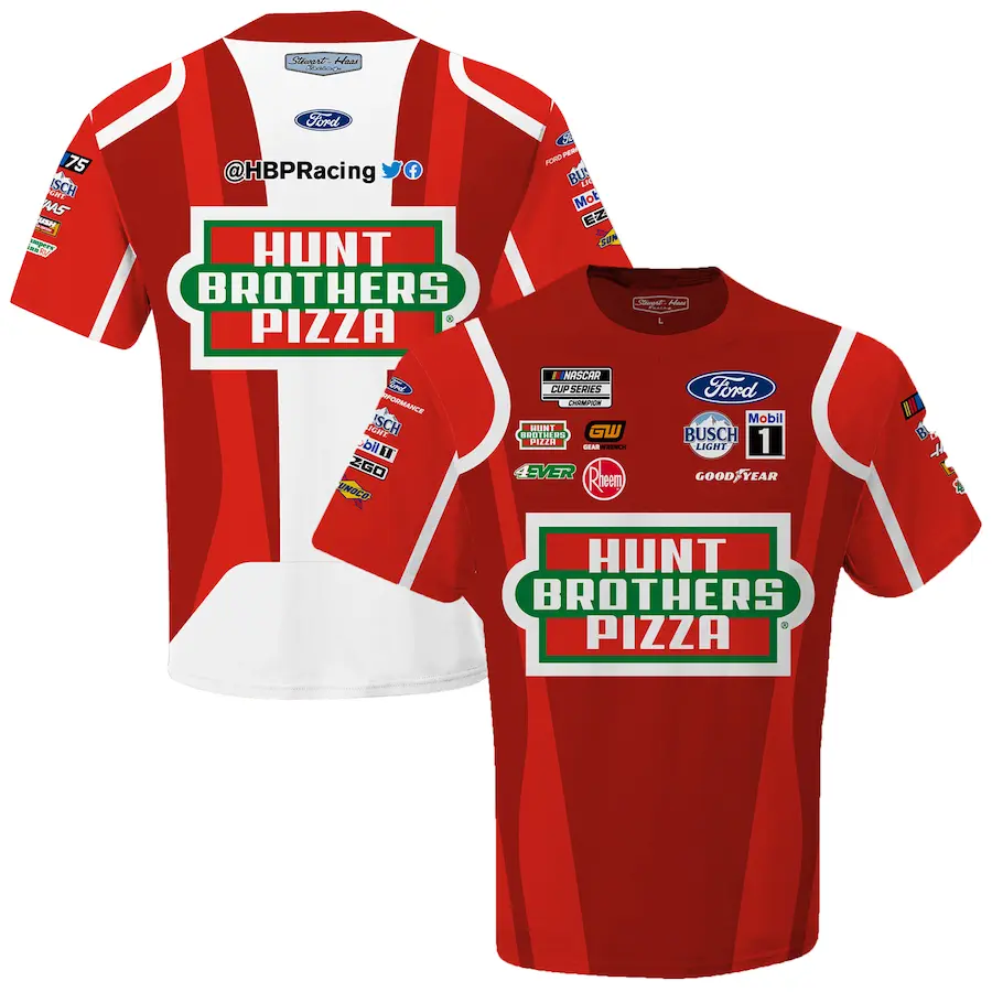 

Футболка с коротким рукавом Stewart-Haas Racing Team Collection Kevin Harvick, красный