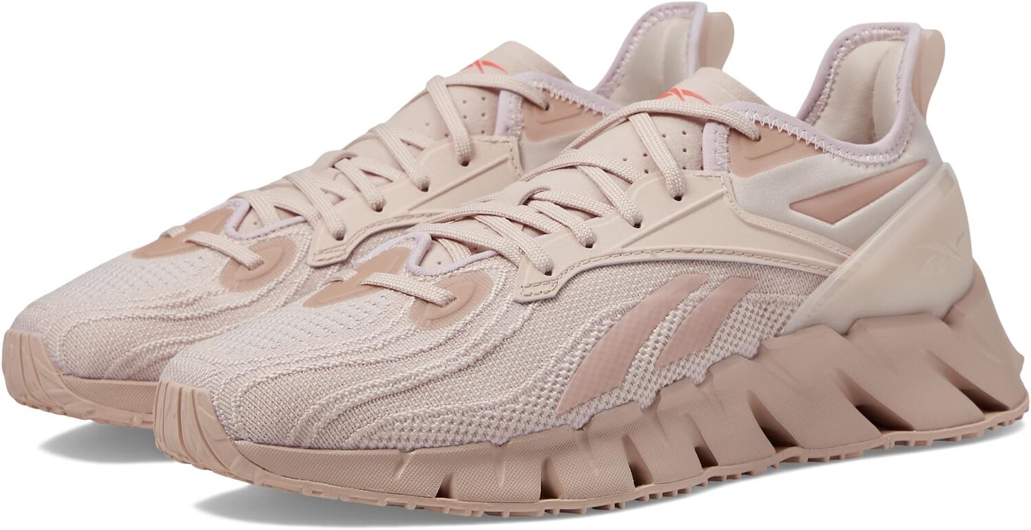 

Кроссовки Zig Kinetica 3.0 Reebok, цвет Soft Ecru/Neon Cherry