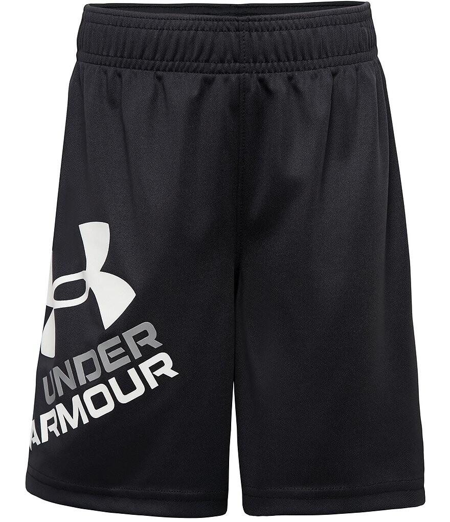 

Шорты с логотипом Under Armour Little Boys 2T-7 Prototype, черный