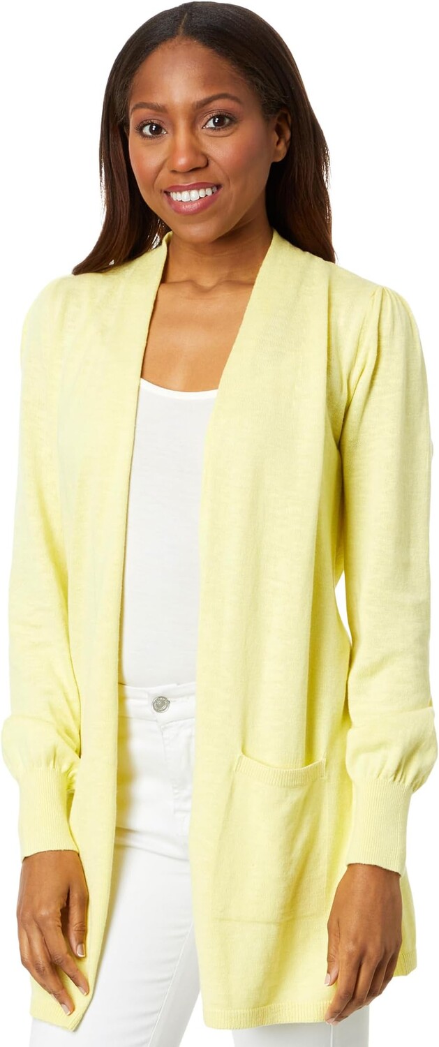 

Свитер NIC+ZOE Coffee Run Cardigan, цвет Citrus