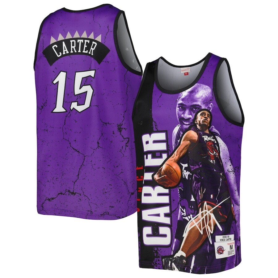 

Майка Mitchell & Ness Toronto Raptors, фиолетовый