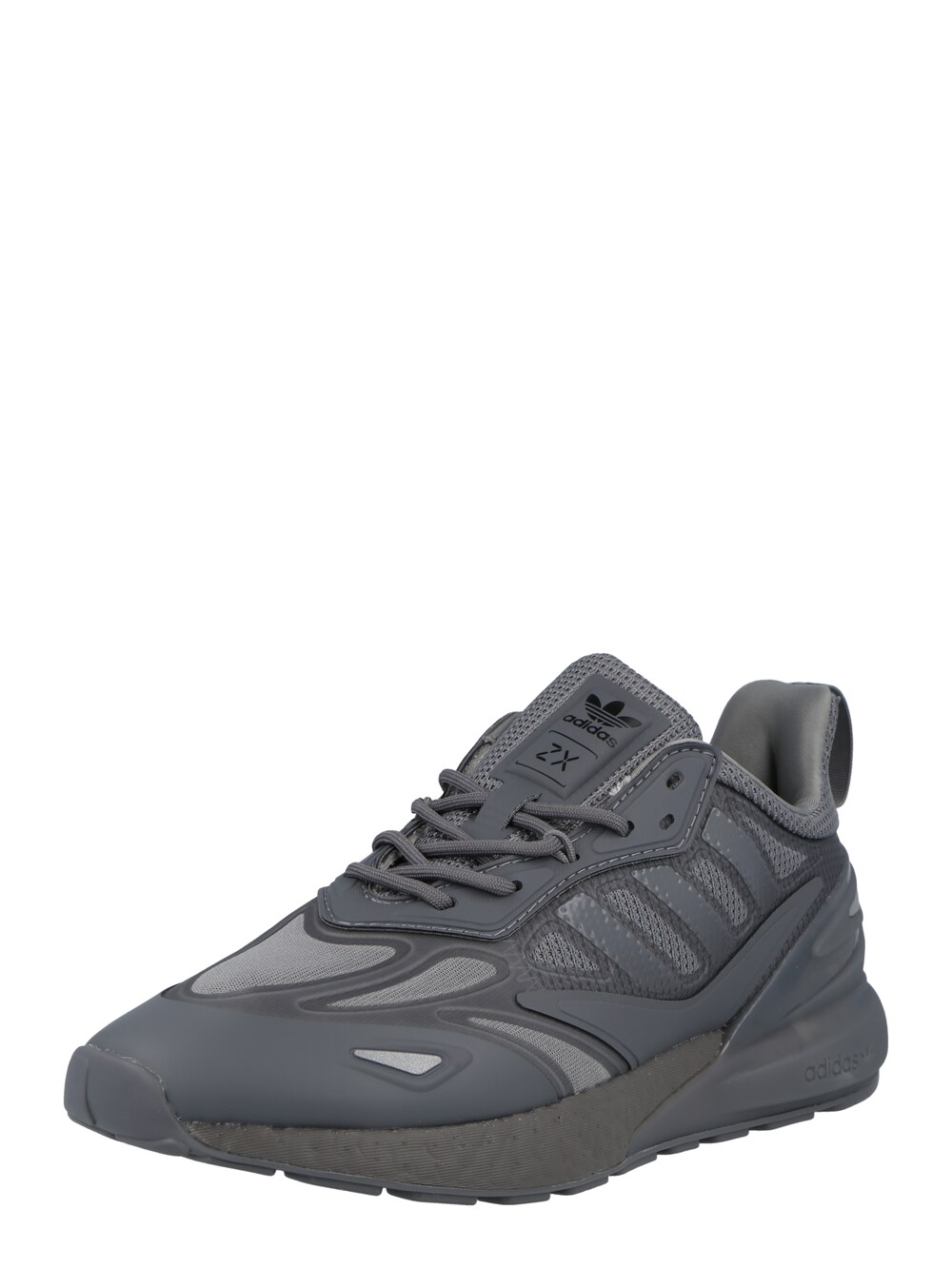 Кроссовки Adidas Zx 2K Boost 2.0, серый/темно-серый кроссовки мужские adidas zx 2k boost серый