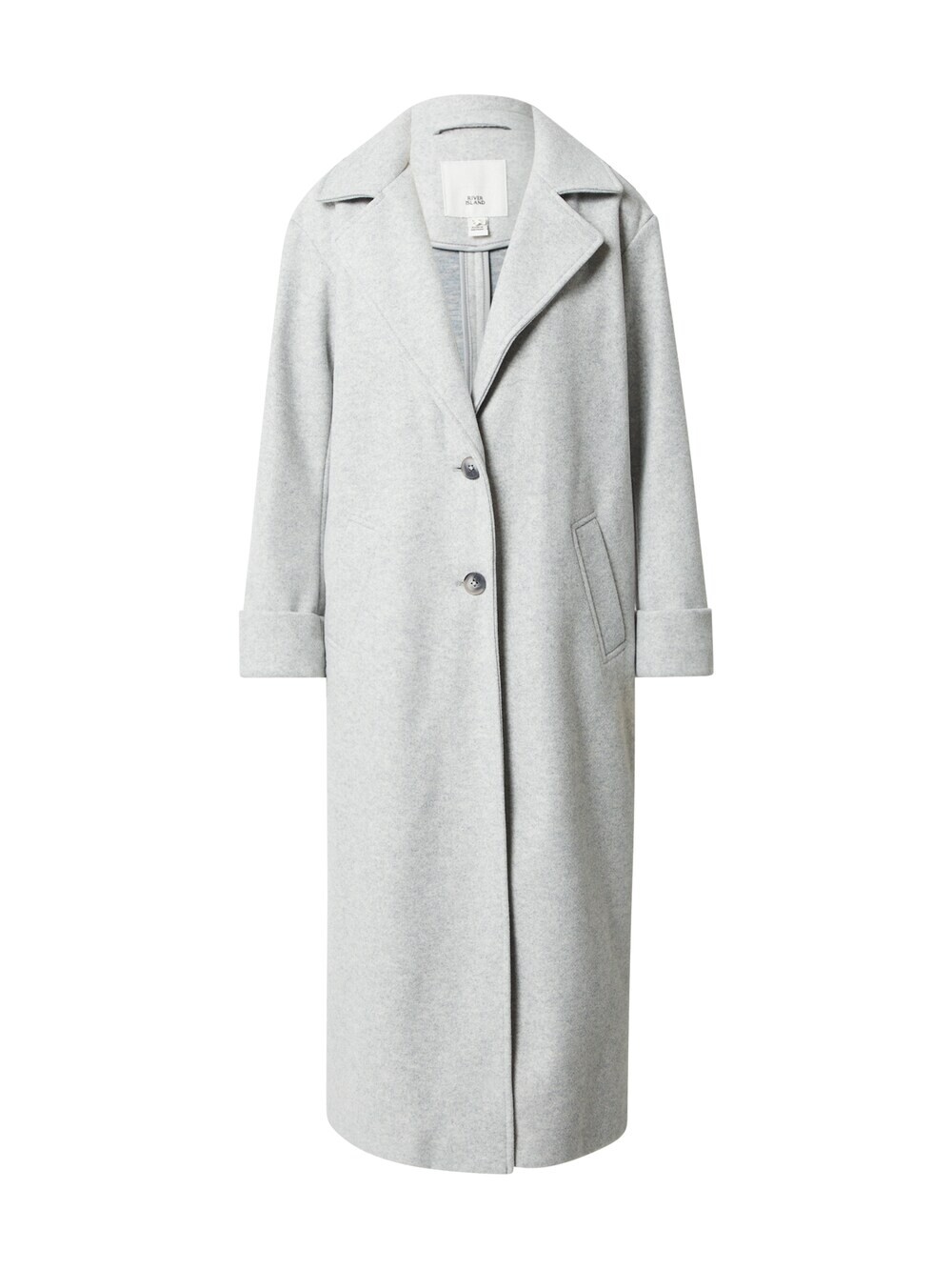 

Межсезонное пальто River Island, светло-серый