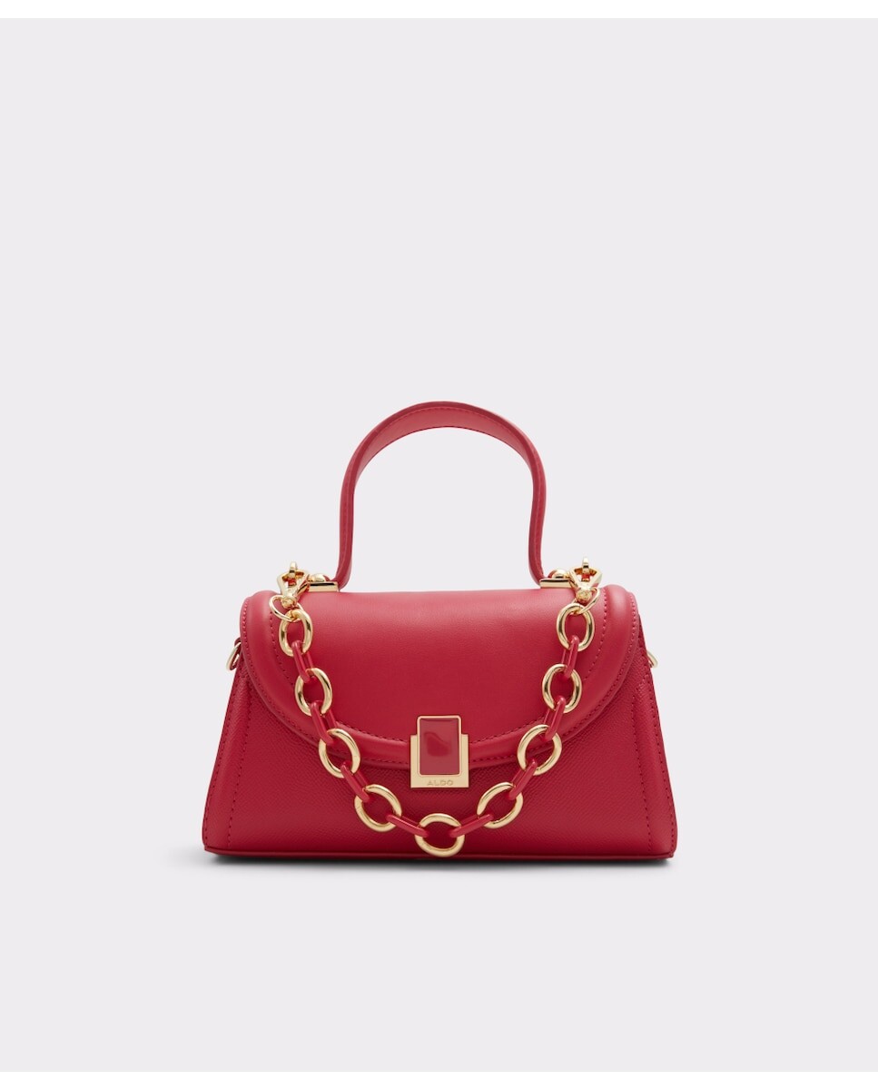 

Розовая сумочка с магнитной застежкой Aldo, красный