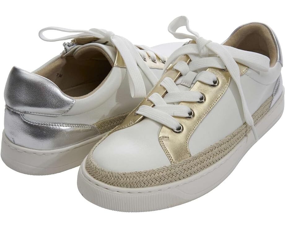

Кроссовки Vaneli Chet, цвет White Nappa/Mercury Combo