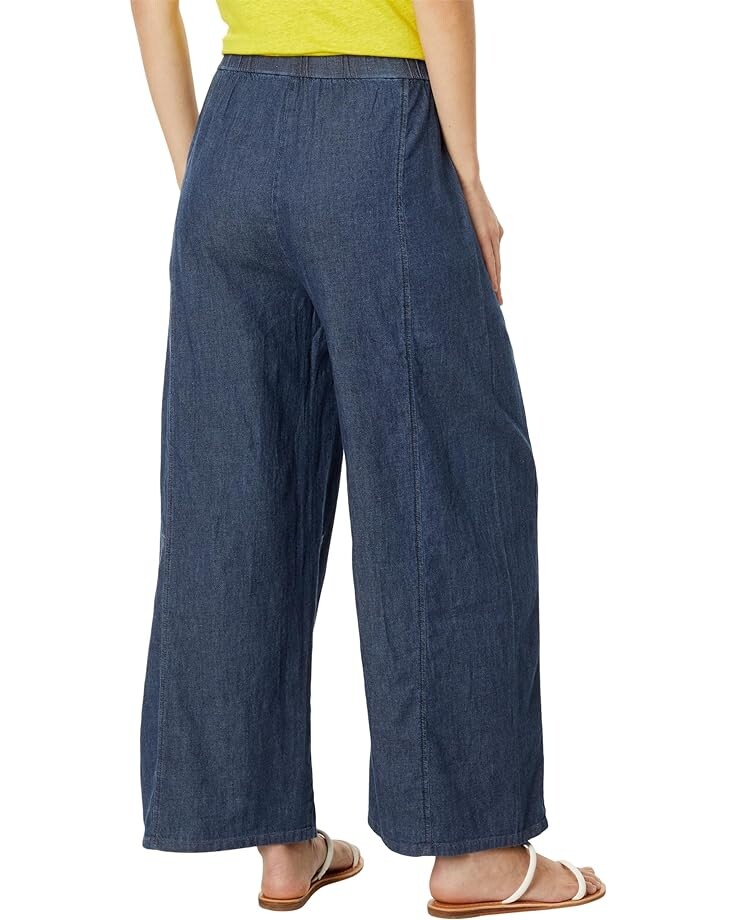 

Брюки Eileen Fisher Wide Ankle Pants, цвет Denim