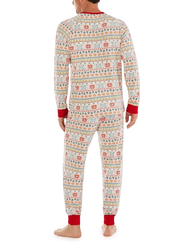 

Пижамный комплект Pajamarama Nordic Fair Isle Long PJ Set, цвет Nordic Fair Isle