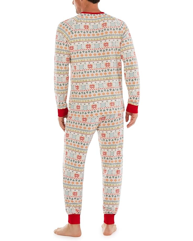 Пижамный комплект Pajamarama Nordic Fair Isle Long PJ Set, цвет Nordic Fair Isle