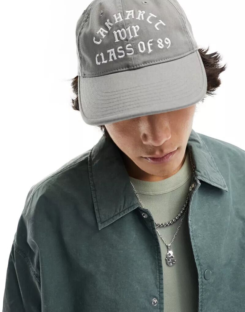 

Зеленая кепка Carhartt WIP с надписью Class of 89