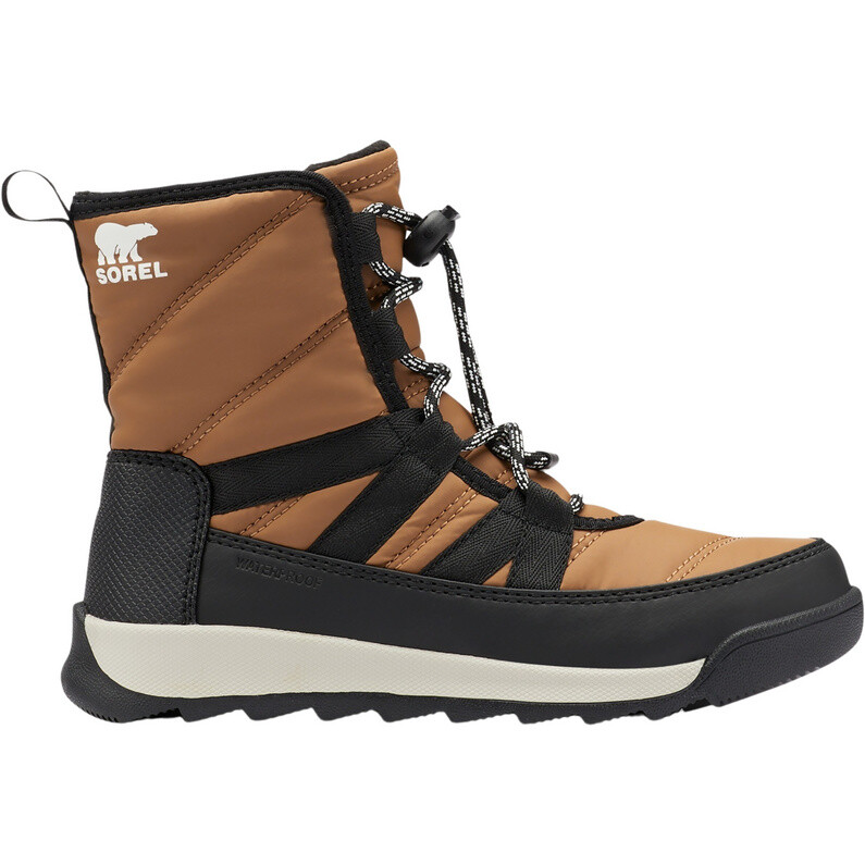 

Детские короткие кружевные туфли Whitney II WP Sorel, коричневый