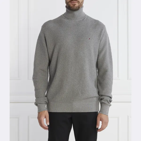 

Водолазка стандартного кроя Tommy Hilfiger, серый