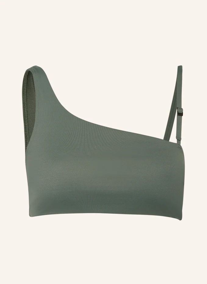 

Топ бикини без косточек ck micro belt Calvin Klein, зеленый