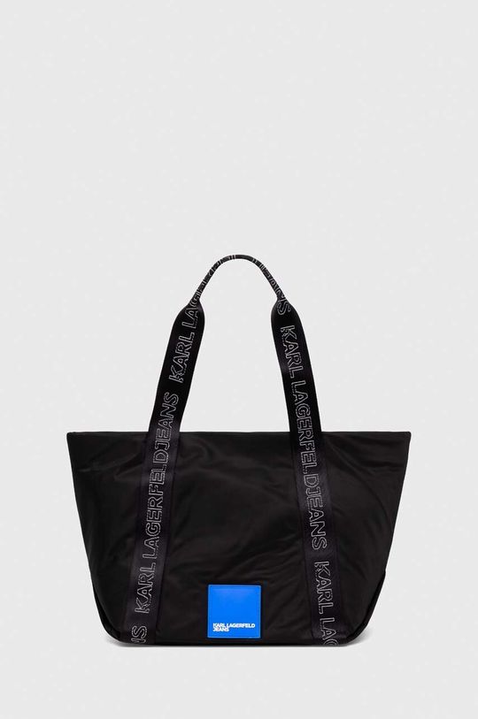Джинсовая сумка Карла Лагерфельда Karl Lagerfeld, черный