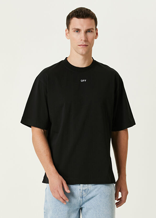 

Футболка с логотипом Off-White, черный