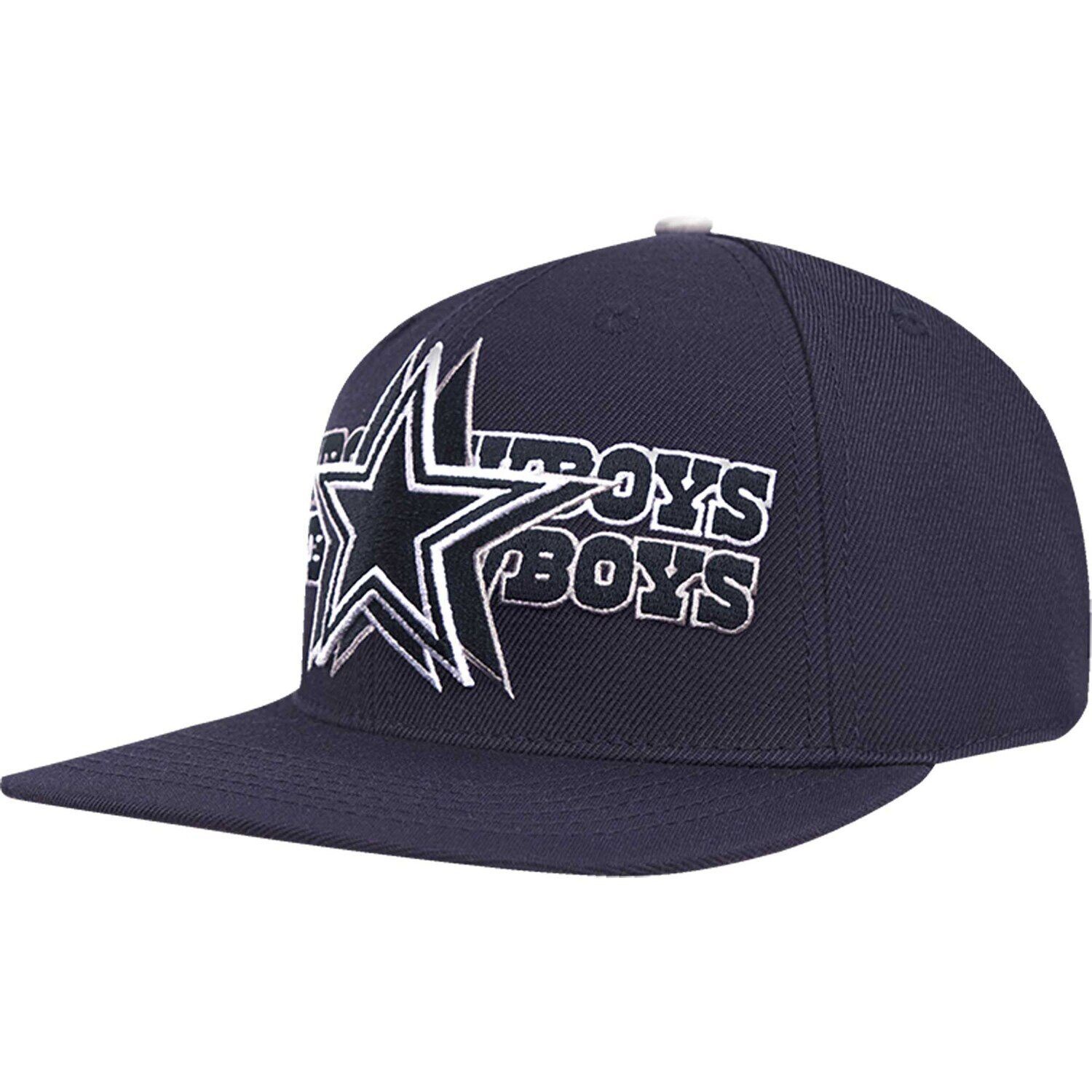 

Мужская кепка Pro Standard темно-синего цвета с логотипом Dallas Cowboys Shift II Snapback