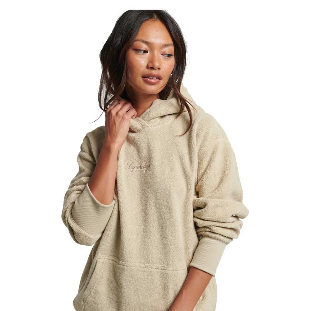 

Худи Superdry Code SL Fleece Os, бежевый