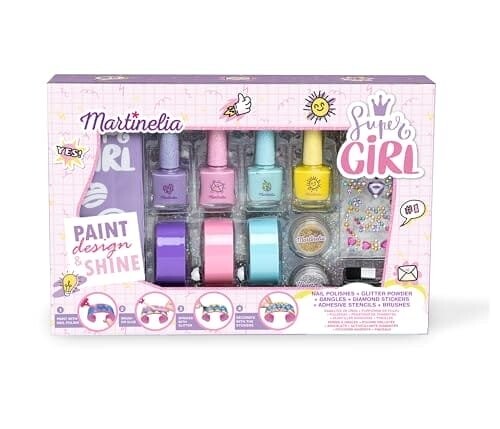 

Martinelia, Aquarius Super Girl Nails, набор лаков для ногтей